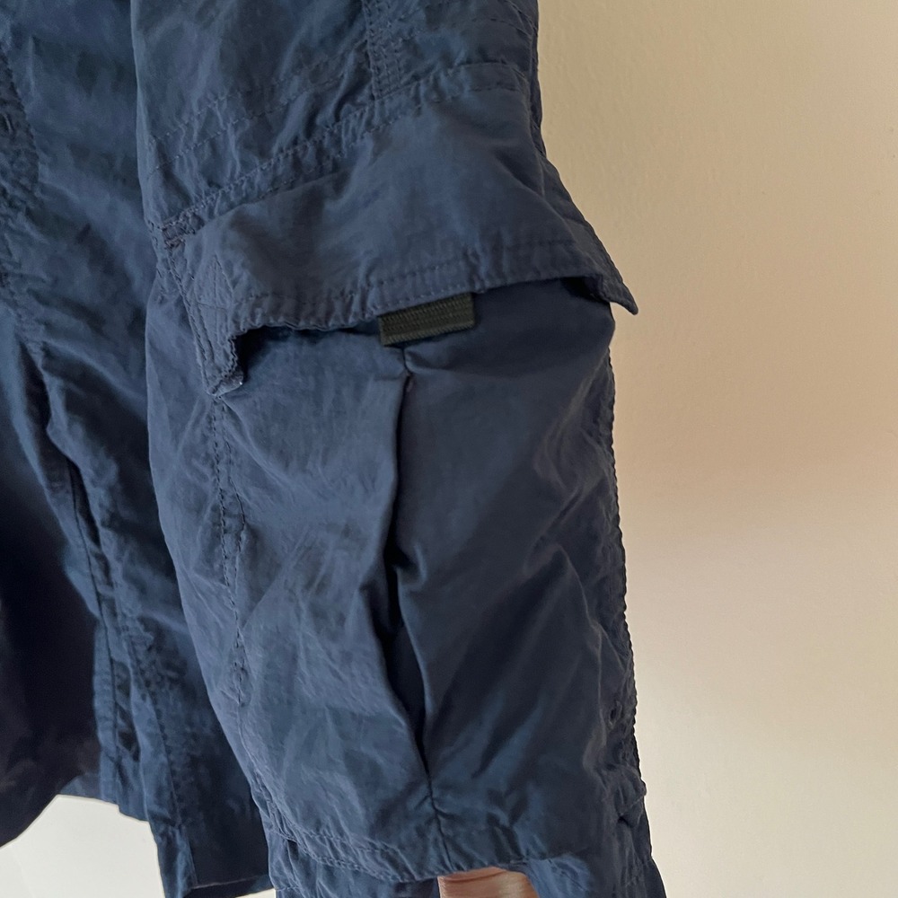 Columbia Mens Packable Cargo Shorts Large 34" Navy Hiking Outdoor Gorp Fishing - Picture 10 of 16